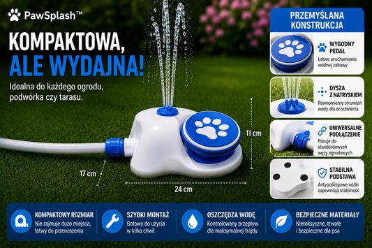 PawSplash™ | Fontanna ogrodowa dla psa