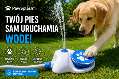 PawSplash™ | Fontanna ogrodowa dla psa