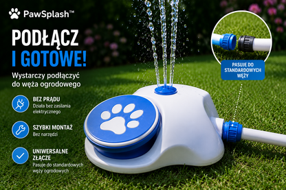 PawSplash™ | Fontanna ogrodowa dla psa